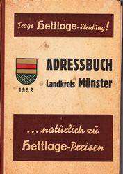 Adressbuch Landkreis Münster (1952)