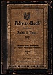 Adressbuch Suhl (Thüringen) 1910