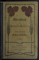 Adressbuch Eckernförde 1902