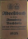 Adressbuch Annaberg-Buchholz 1928