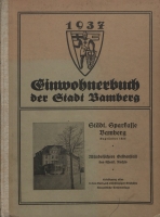 Adressbuch Bamberg (Oberfanken) 1937