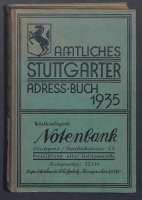 Adressbuch Stuttgart 1935