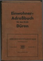 Kreisadressbuch Düren (Köln) 1954