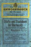 Adressbuch Bautzen 1924