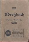 Adressbuch Celle 1933