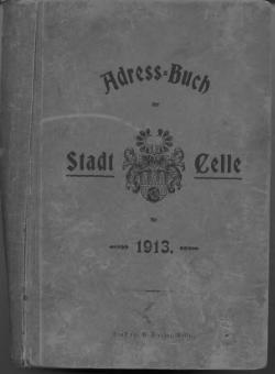 Adressbuch Celle 1913