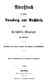 Adressbuch Annaberg-Buchholz 1876/77