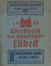Adressbuch Lübeck 1939