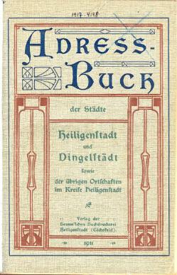 Adressbuch Heiligenstadt 1911