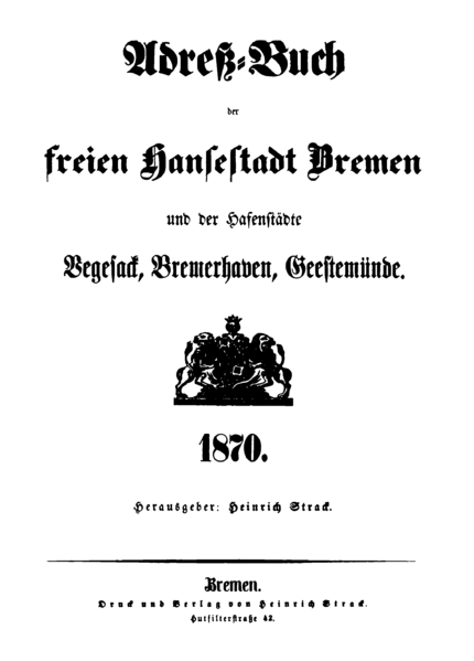 Datei:Adressbuch Bremen 1870 Titel.png