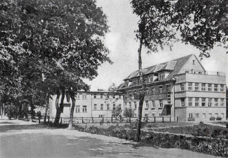 Datei:Krankenhaus Heydekrug 1930er Jahre.jpg