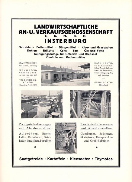 Datei:Aulowönen (Ostp.) - Ksp. Aulenbach - 1922 - Werbung der An- und Verkaufsgenossenschaft.jpg