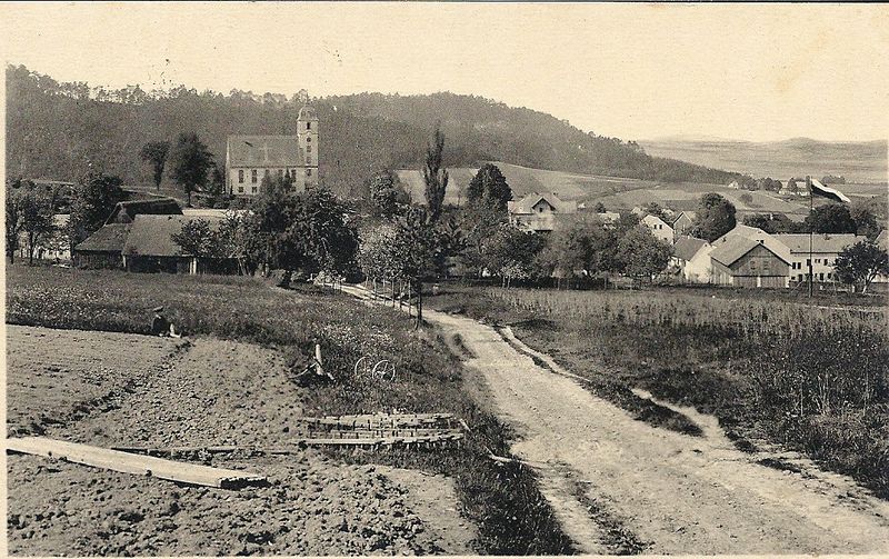 Datei:Papstdorf um 1914.jpg