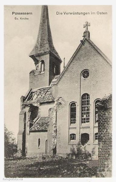 Datei:Evangelische Kirche Possessern 1915.jpg