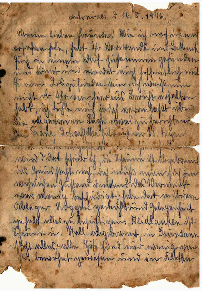 Datei:Ksp. Aulenbach (Aulowönen) - 1946-08-16 - Brief Franz Krüger an Scharffetter S 01.jpg