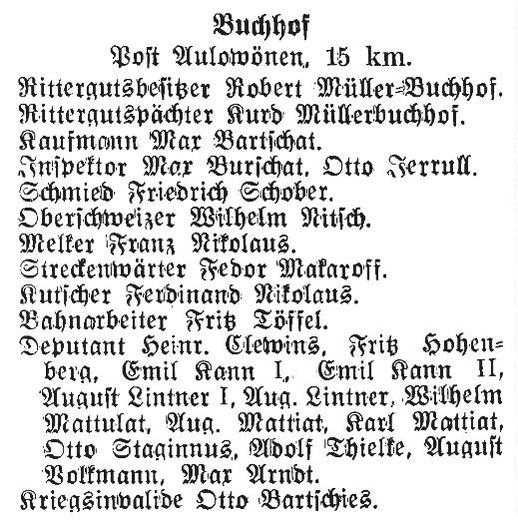 Datei:Ortsschafts- und Adressverzeichnis Landkreis Insterburg (Seite 16) - Buchhof.pdf