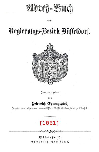Datei:Regierungsbezirk-Düsseldorf Adressbuch1861-Titel.jpg