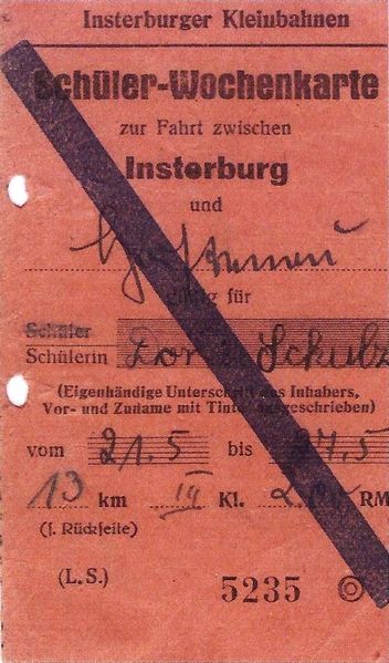 Datei:Schülerwochenkarte Insterburg - Horstenau r.jpg