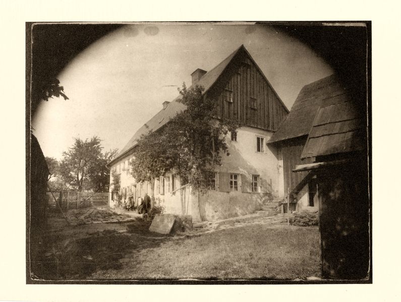 Datei:Pfarrhaus Papstdorf vor 1893 r.jpg