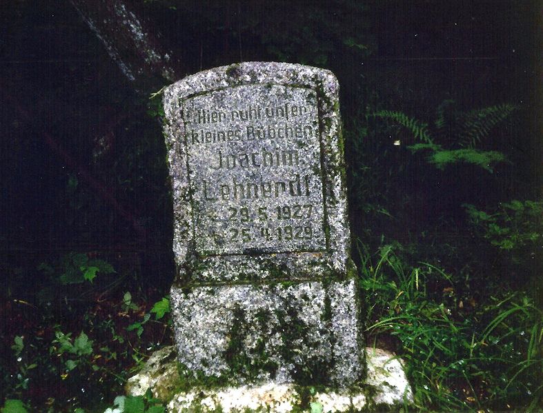 Datei:Horstenau Friedhof Oberförsterei.jpg
