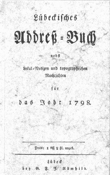 Datei:Adreßbuch Lübeck 1798 Deckblatt.png