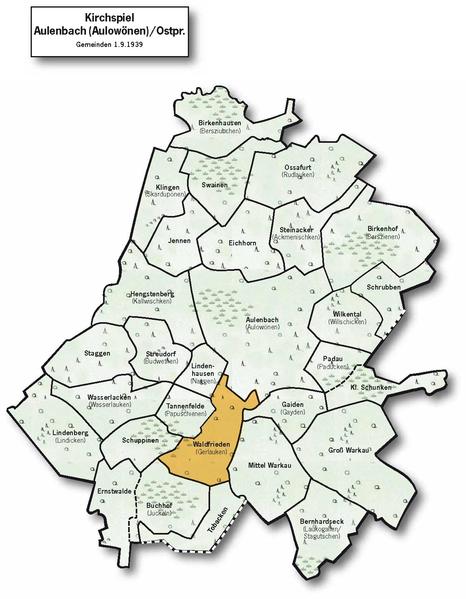 Datei:Karte Kirchspiel Aulenbach Gemeinde Waldfrieden (Ostp.).pdf