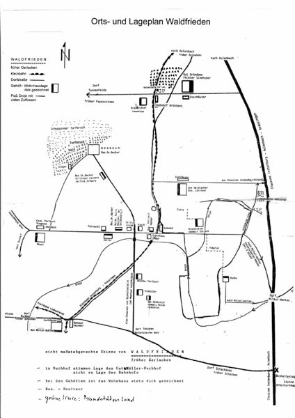 Datei:Waldfrieden (Ostp.) - Orts- und Lageplan der Häuser und Bewohner 1939.jpg