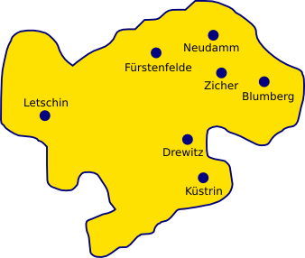 Datei:Karte Kreis Küstrin.svg