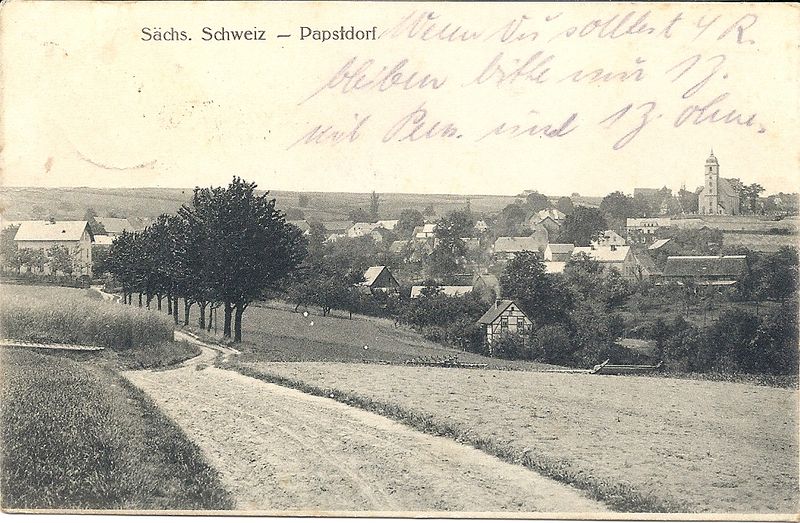 Datei:Papstdorf um 1907.jpg