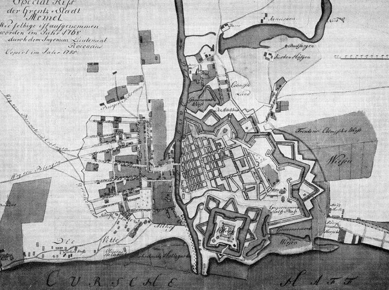 Datei:1768 Memel Stadtplan.jpg