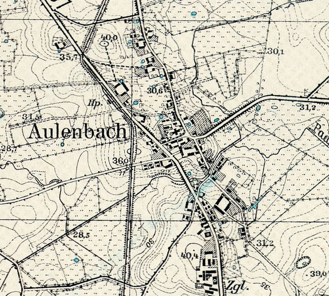 Datei:Aulowöhnen - Messtischblatt Auschnitt 1939.jpg