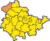 Lage des Landkreises Eichsfeld